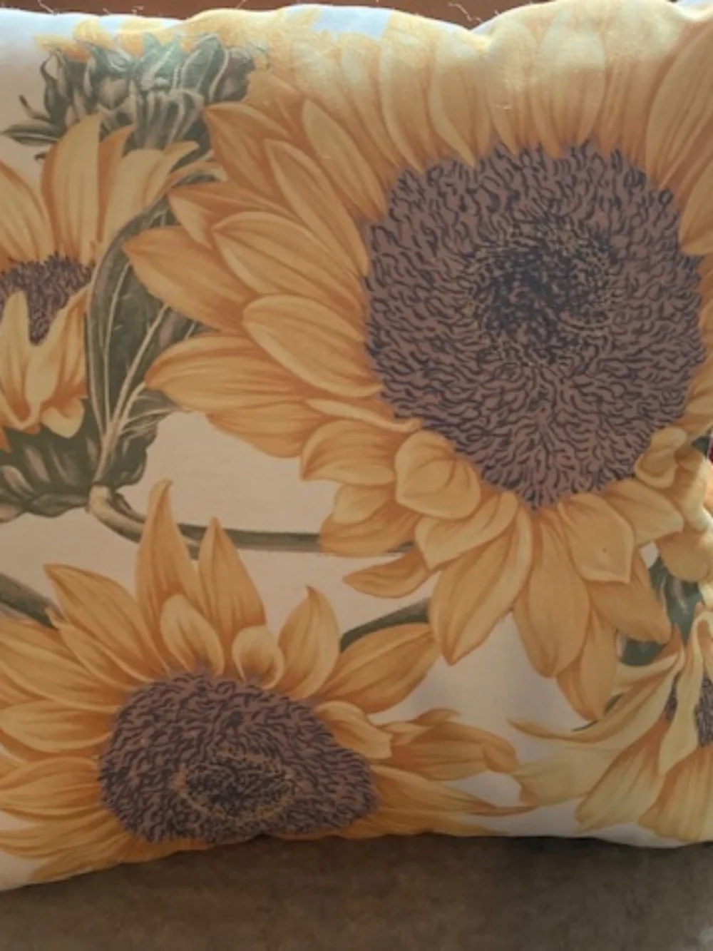 Pottery Barn Sunflower Pillow